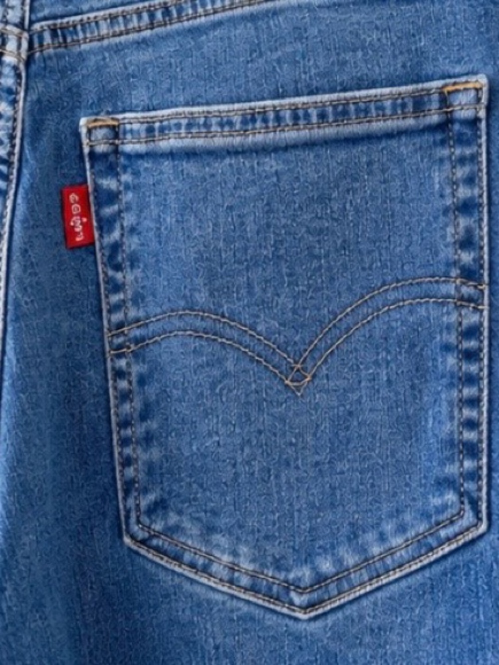 Levi’s 725 High‎ Rise Bootcut Jeans Women’s Size 31 Medium Wash Stretch Denim - Picture 5 of 7
